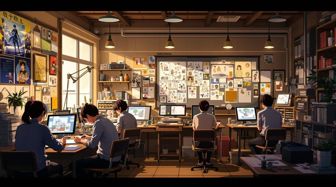 从零开始的动漫制作:揭秘日本动画制作流程 - 香蕉漫画网资讯